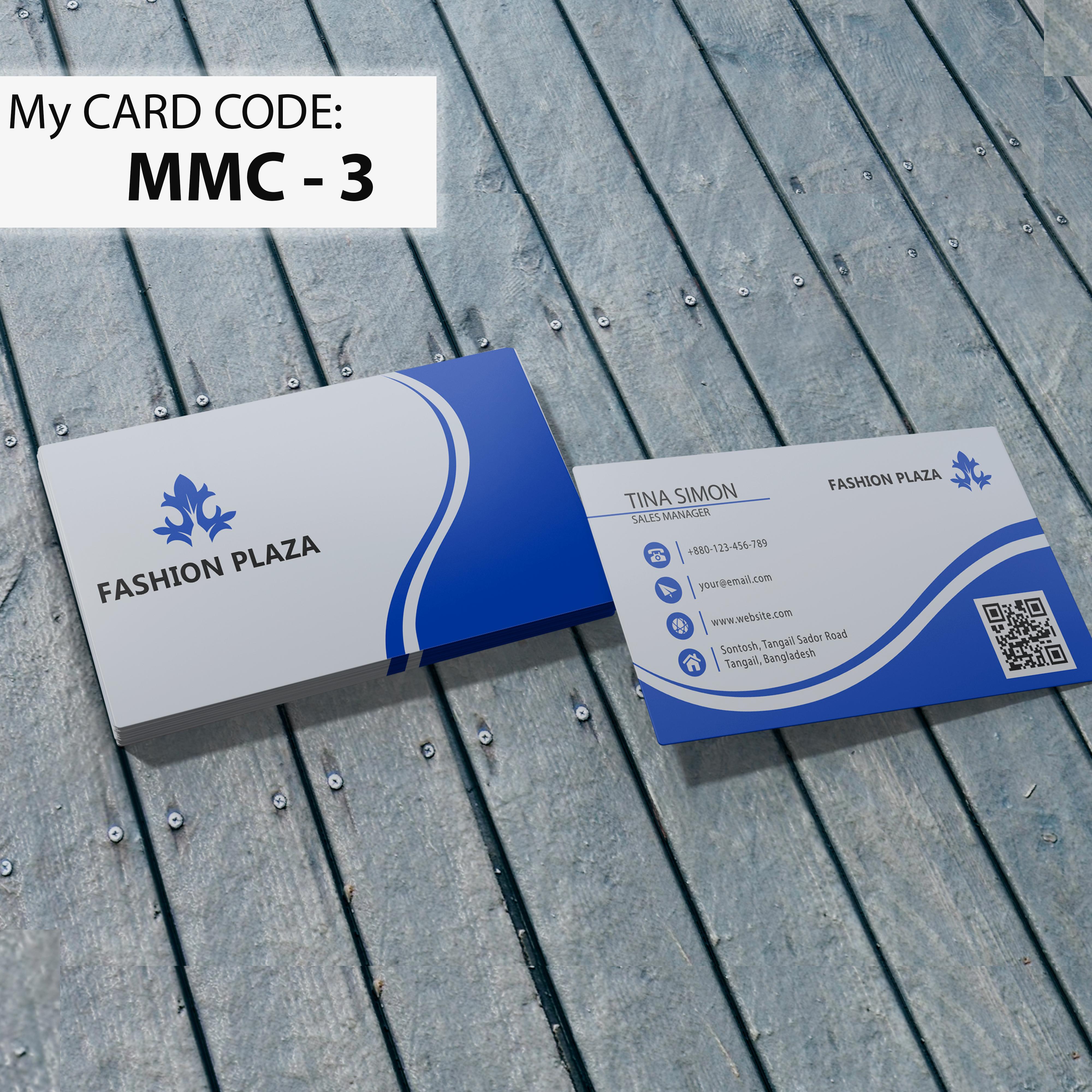 I will Design Mordern Minimalist Business card for you in 1 day