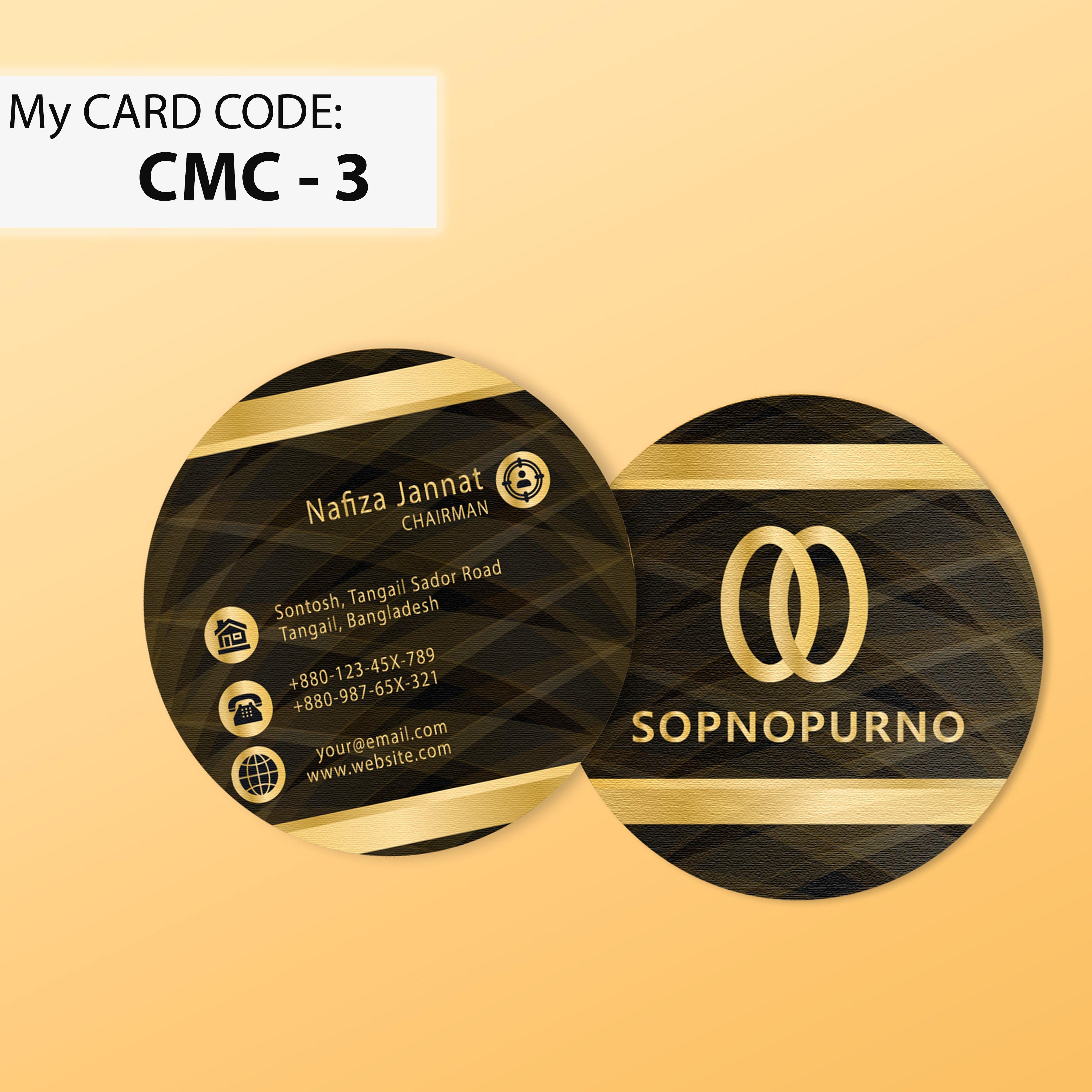 I will Design Mordern Minimalist Business card for you in 1 day