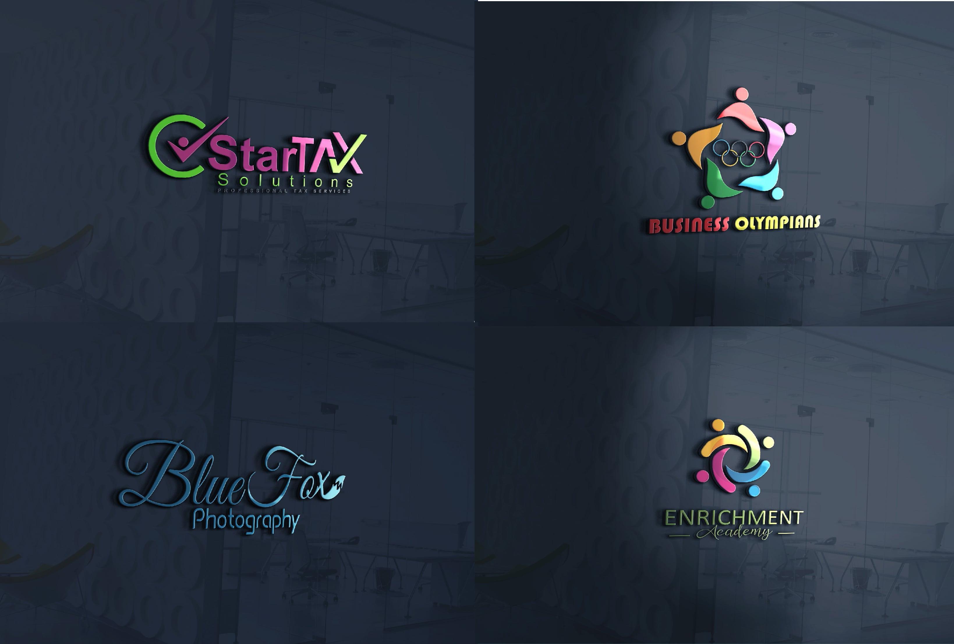 Design unique and creative Logos for company and many more