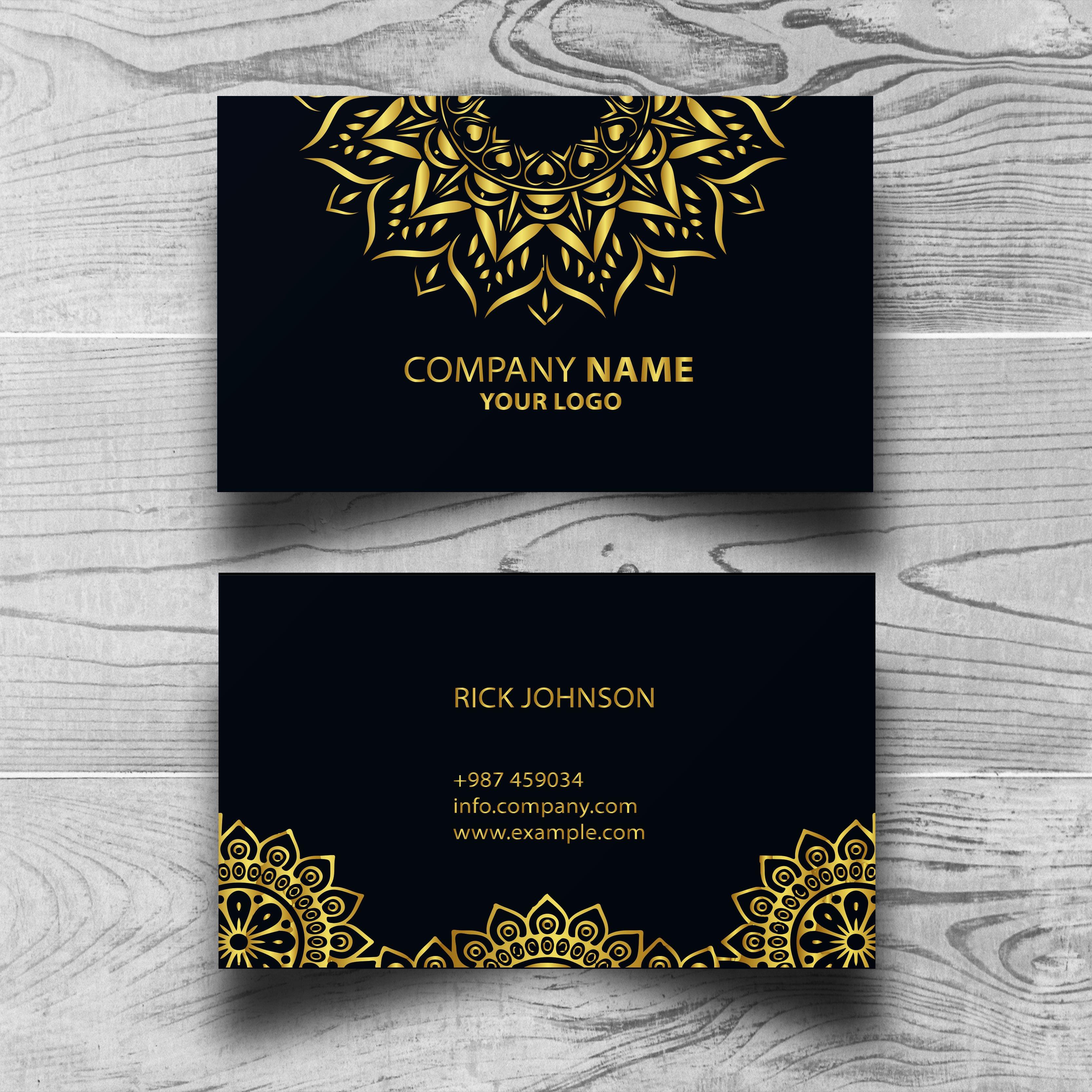 Design unique luxury business card for company,brand and many more