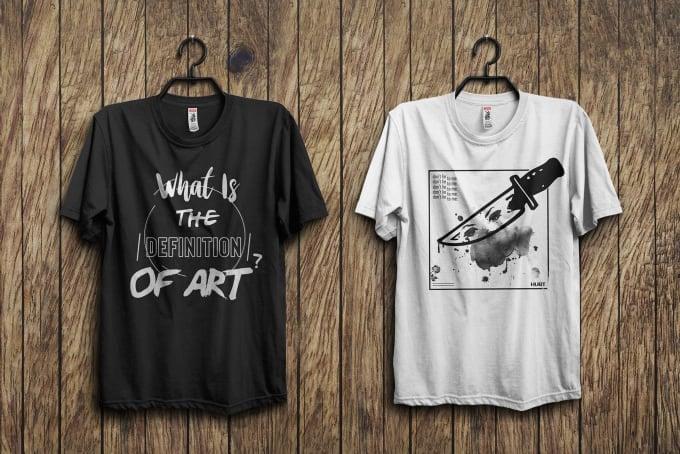 I will do trendy t shirt design within 12hrs