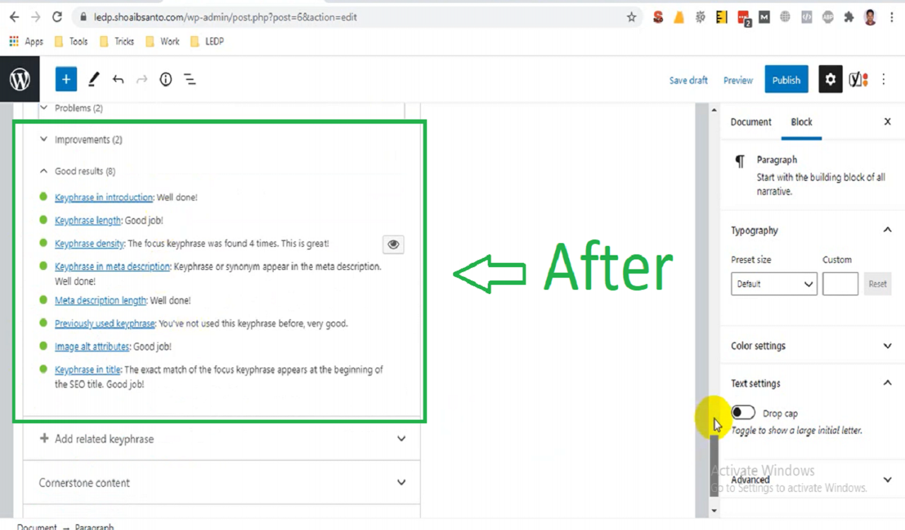 Let me handle the On Page Seo for your Website!