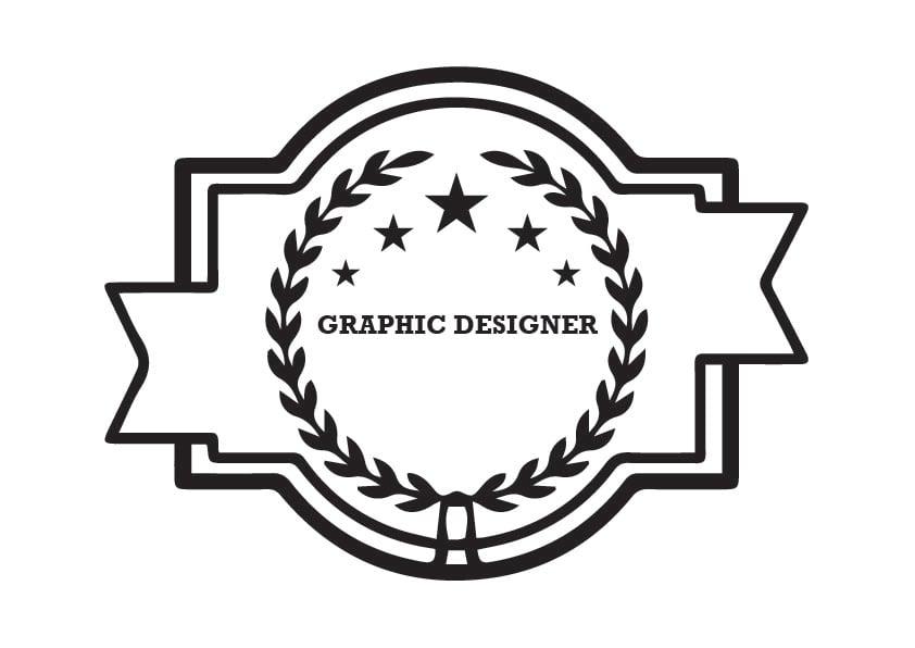 Creative, unique modern vintage logo