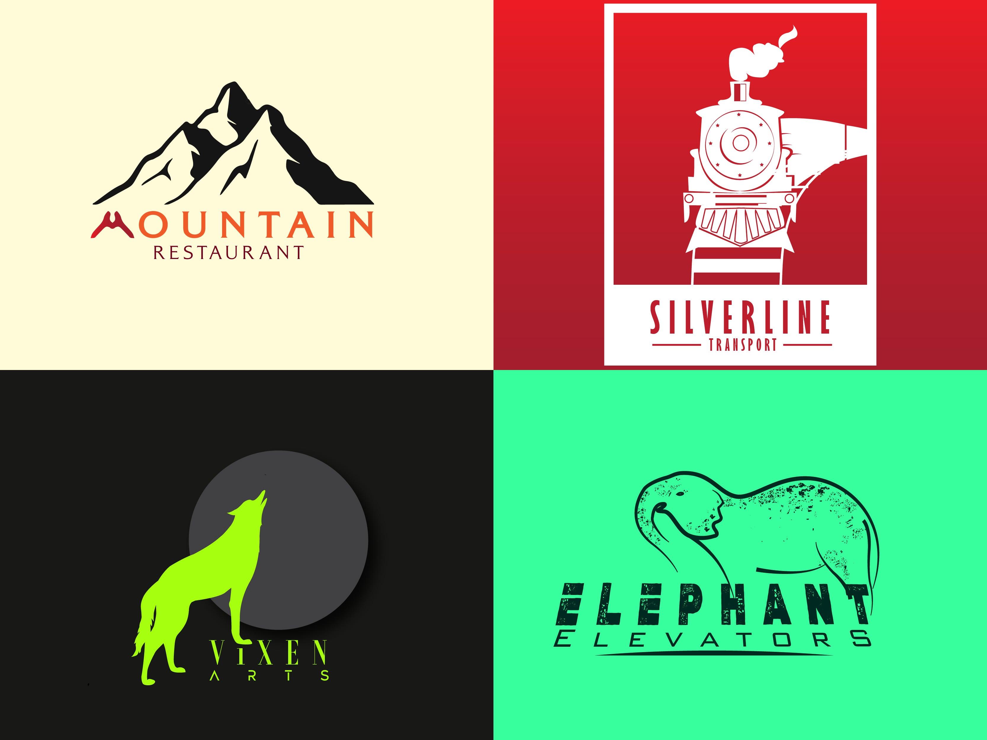 I will create logos for you that will be entirely my own creation