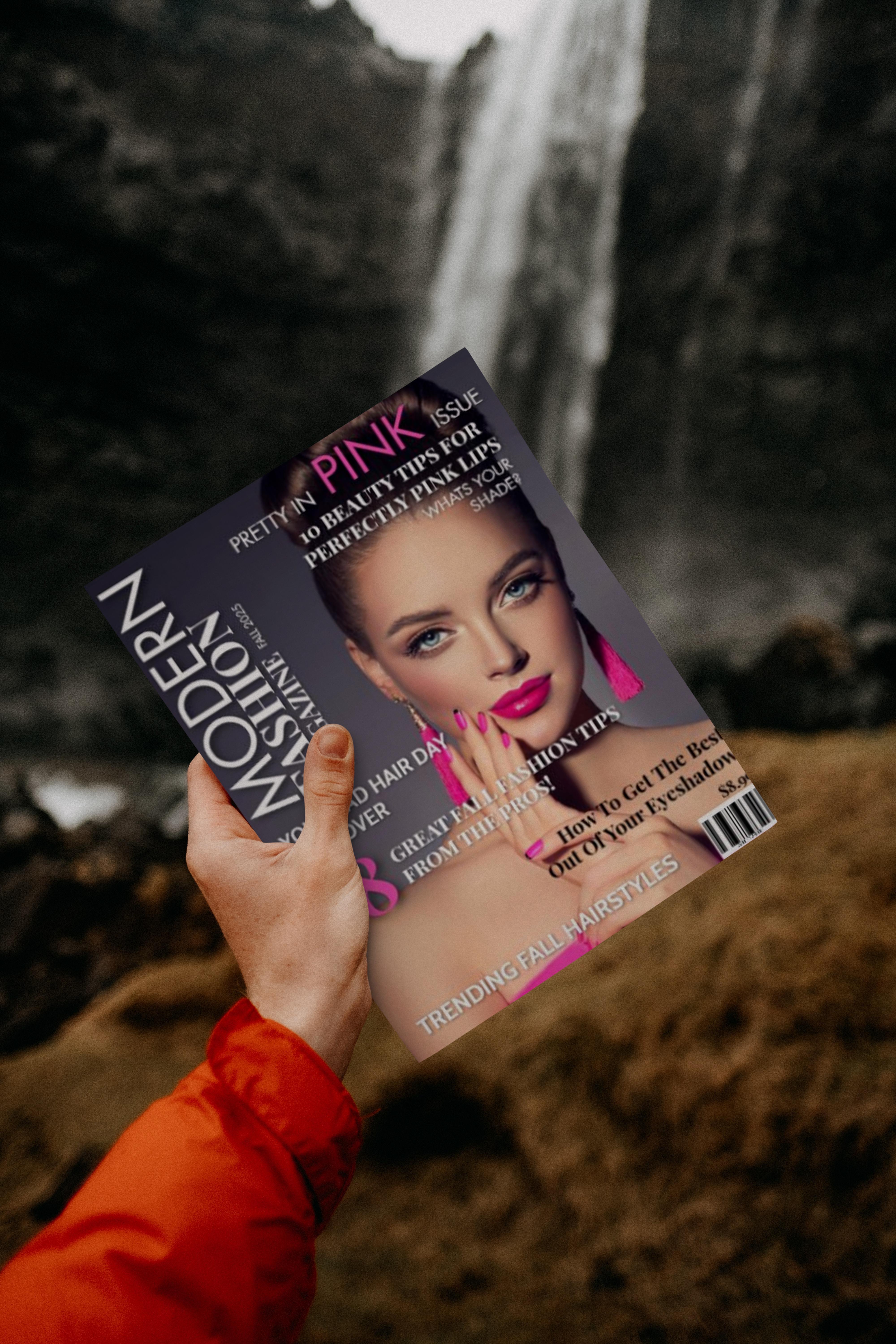 Creating Professional Magazine cover, kindle/Book Cover