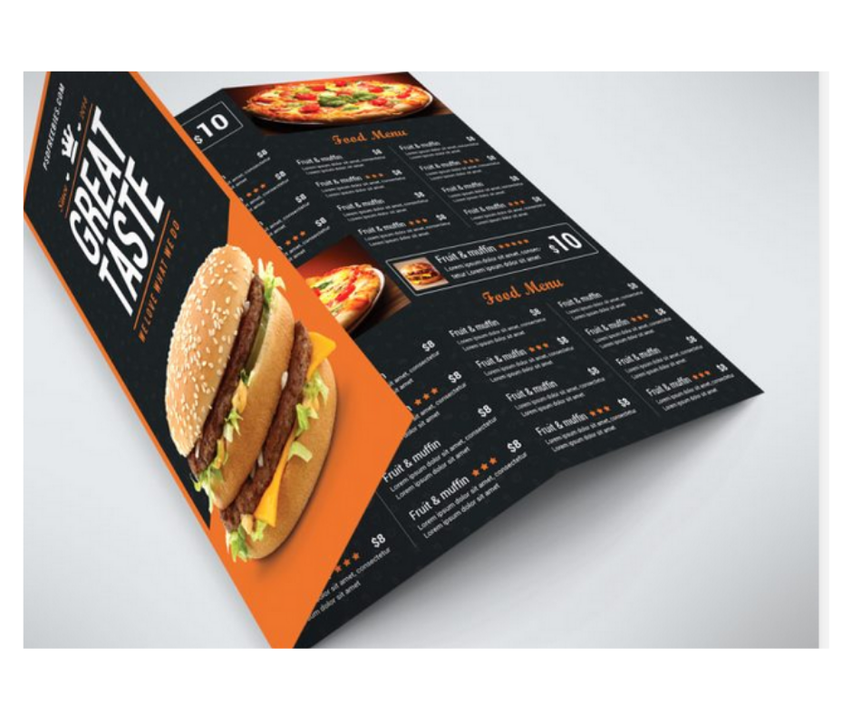 Creating professional Brochures, Posters, Flyers, infographics, menus, banners