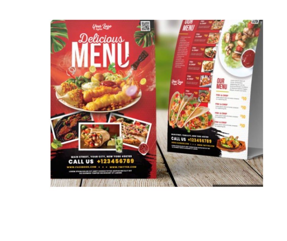 Creating professional Brochures, Posters, Flyers, infographics, menus, banners