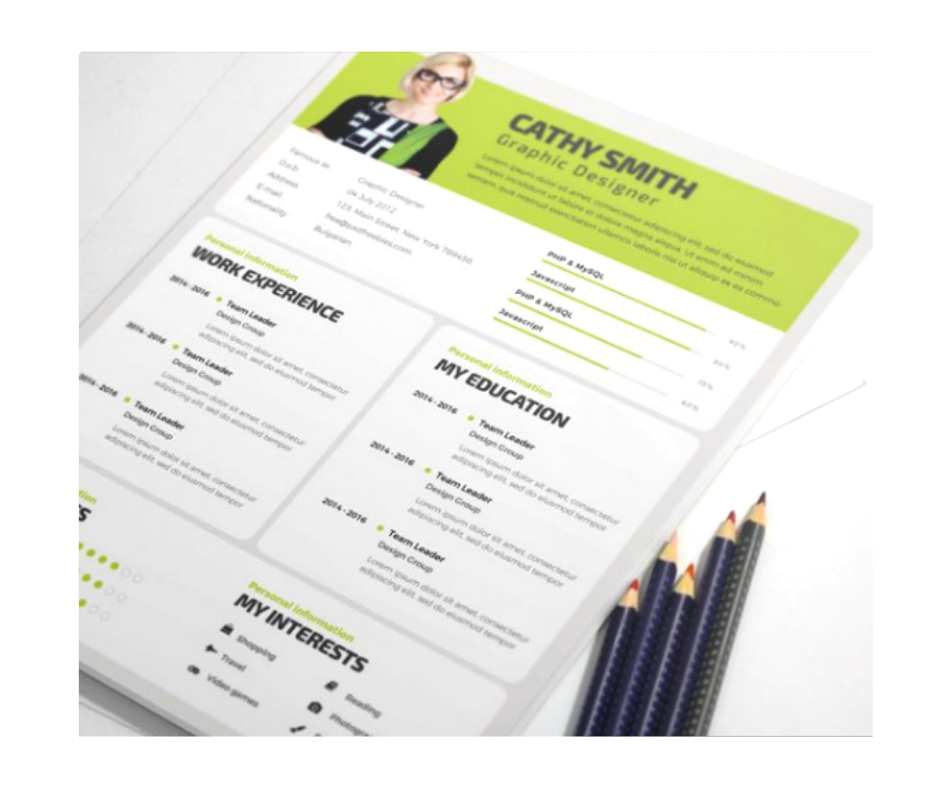 Creating a professional CV/RESUME design, postcards, Invitations, Greeting cards
