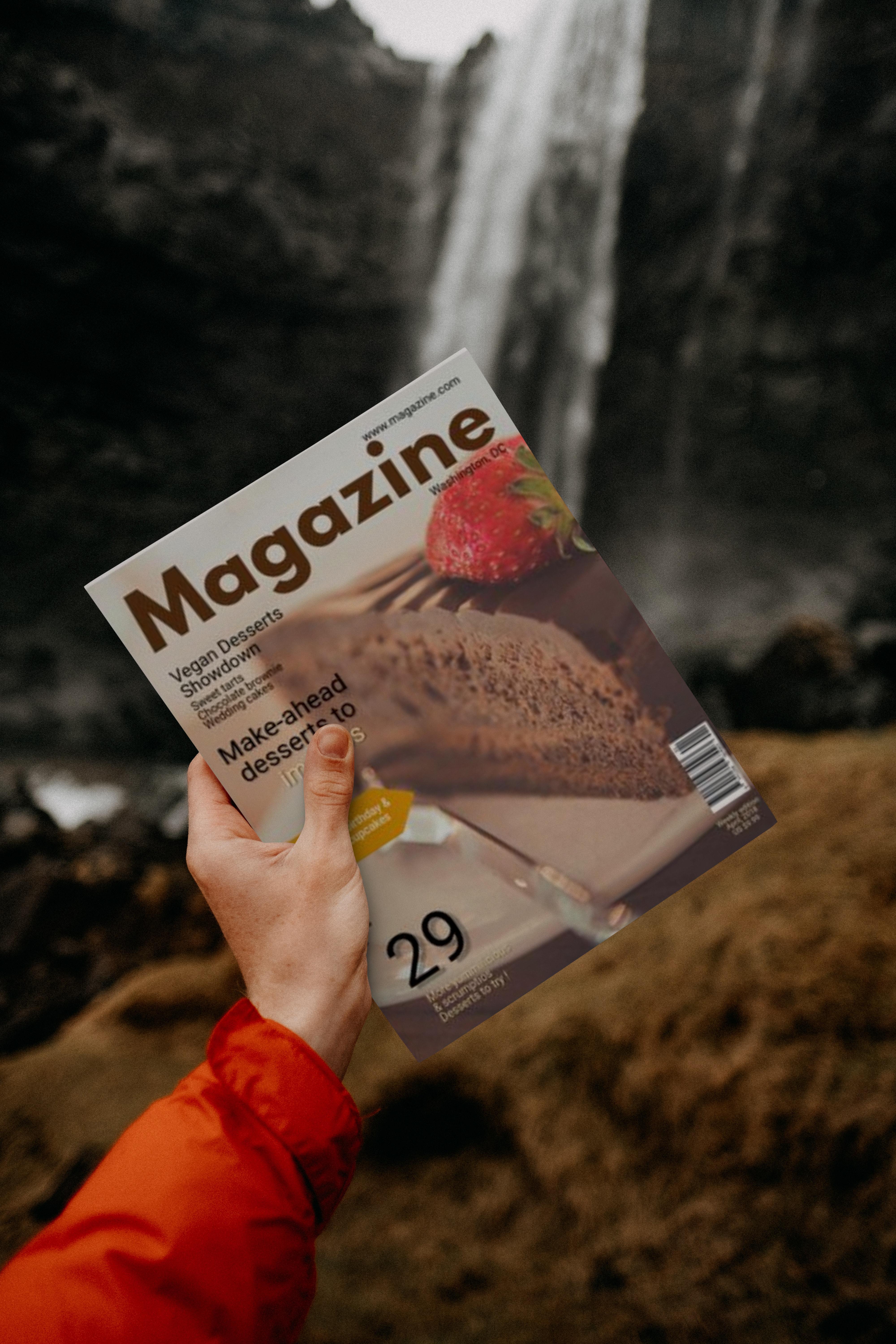 Creating Professional Magazine cover, kindle/Book Cover