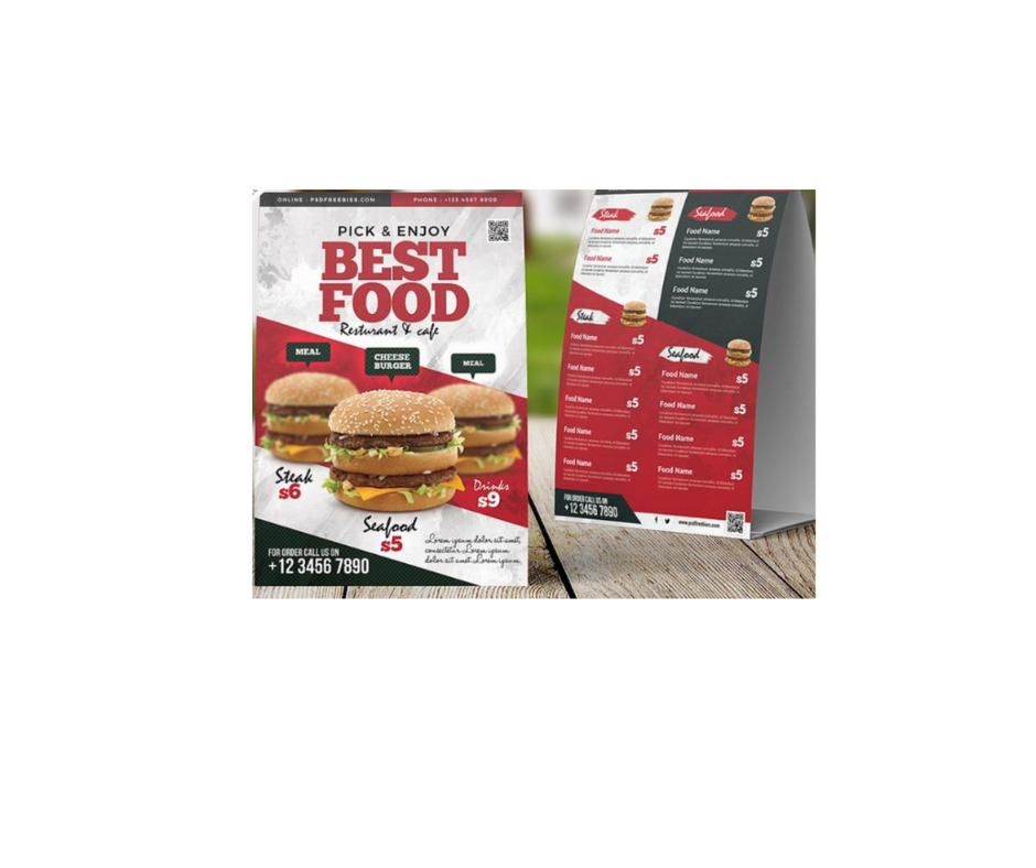 Creating professional Brochures, Posters, Flyers, infographics, menus, banners