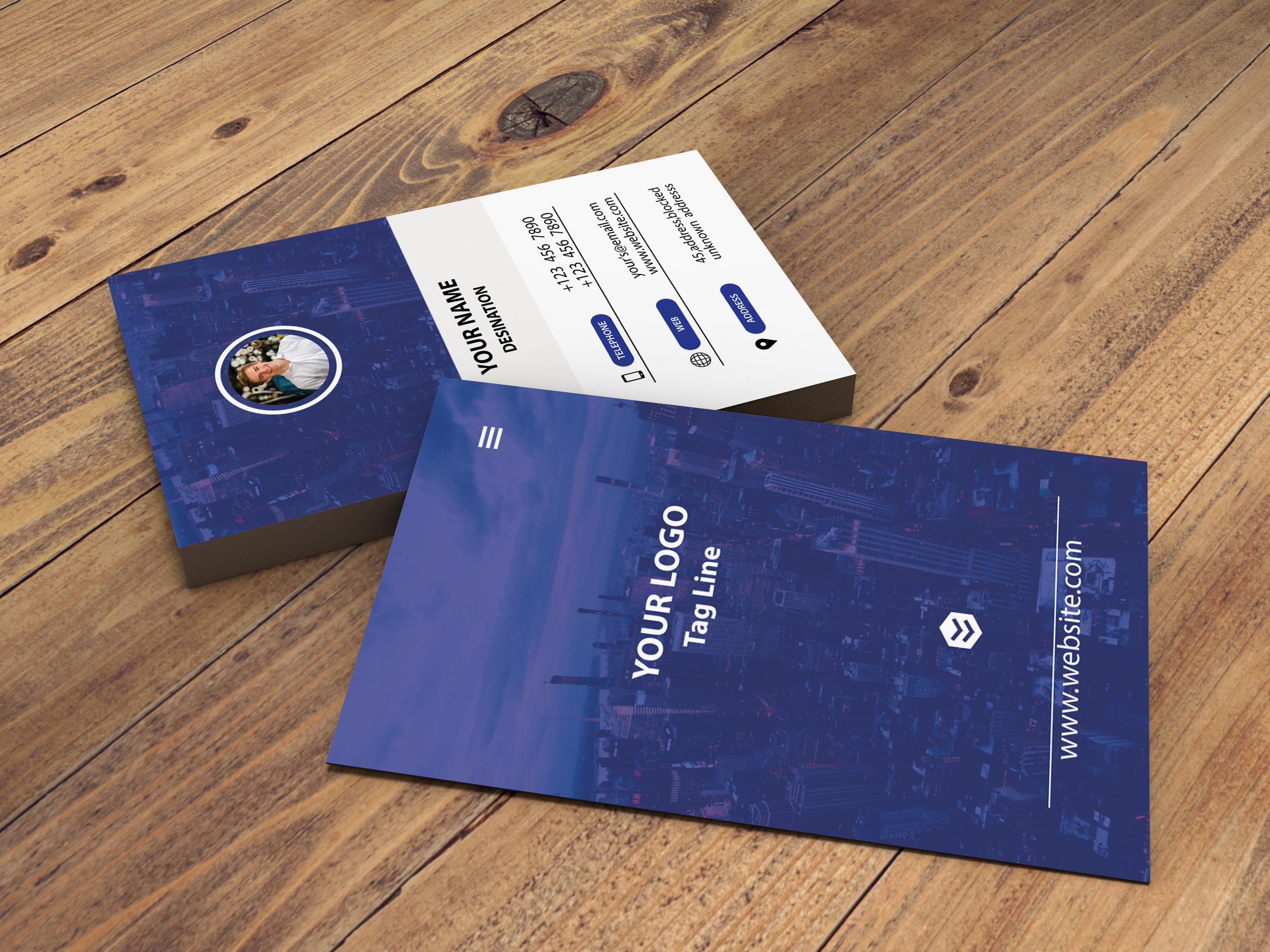 I will create Creative business card in a Day