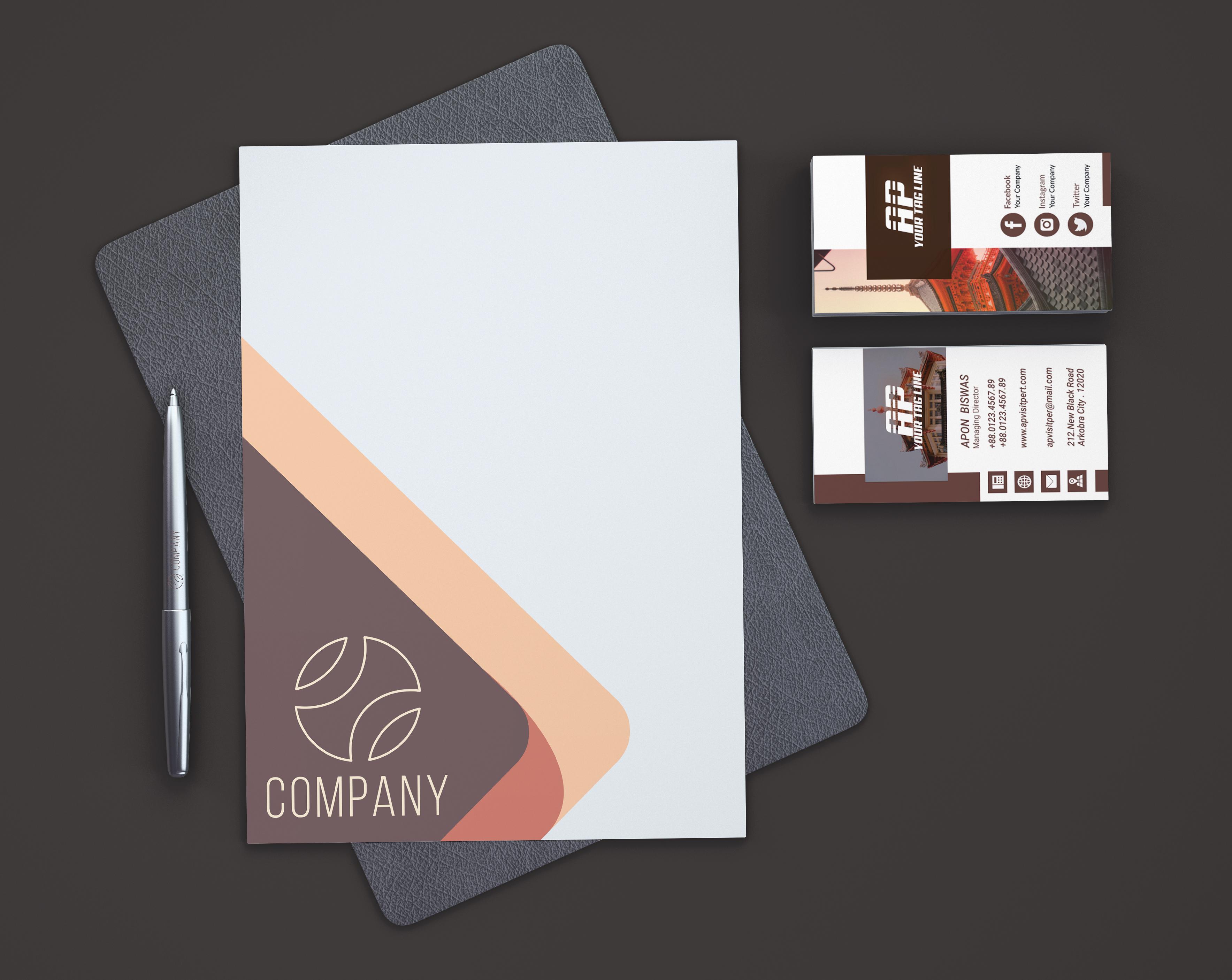 I will create Creative business card in a Day