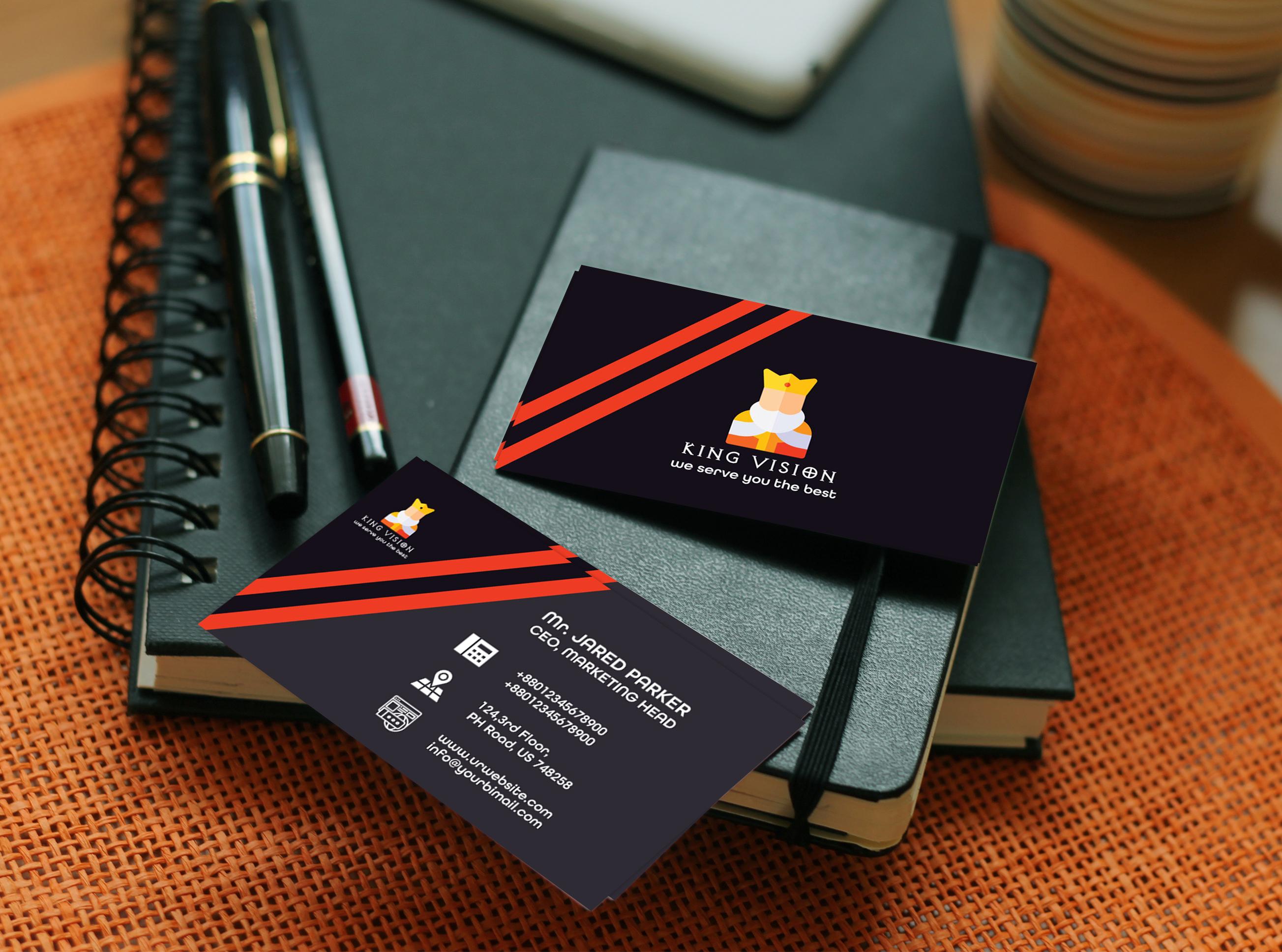 I will create Creative business card in a Day