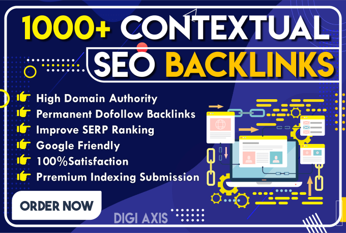 I will build 1000 plus manual white hat contextual dofollow backlinks