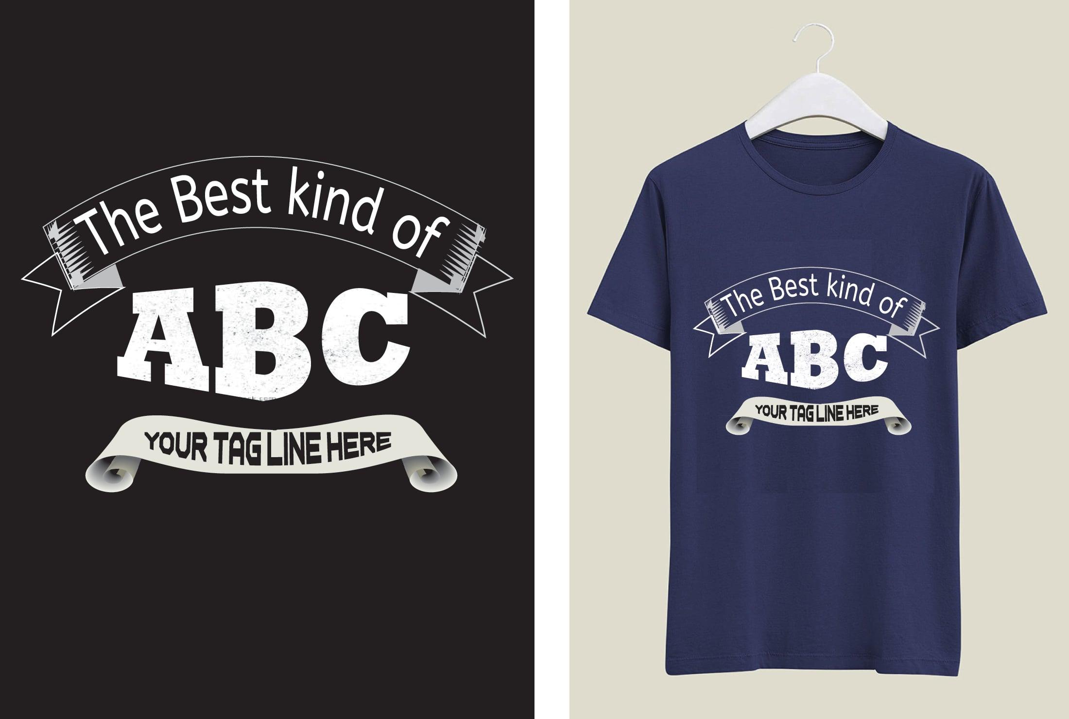 I will do custom T-shirt design for your business