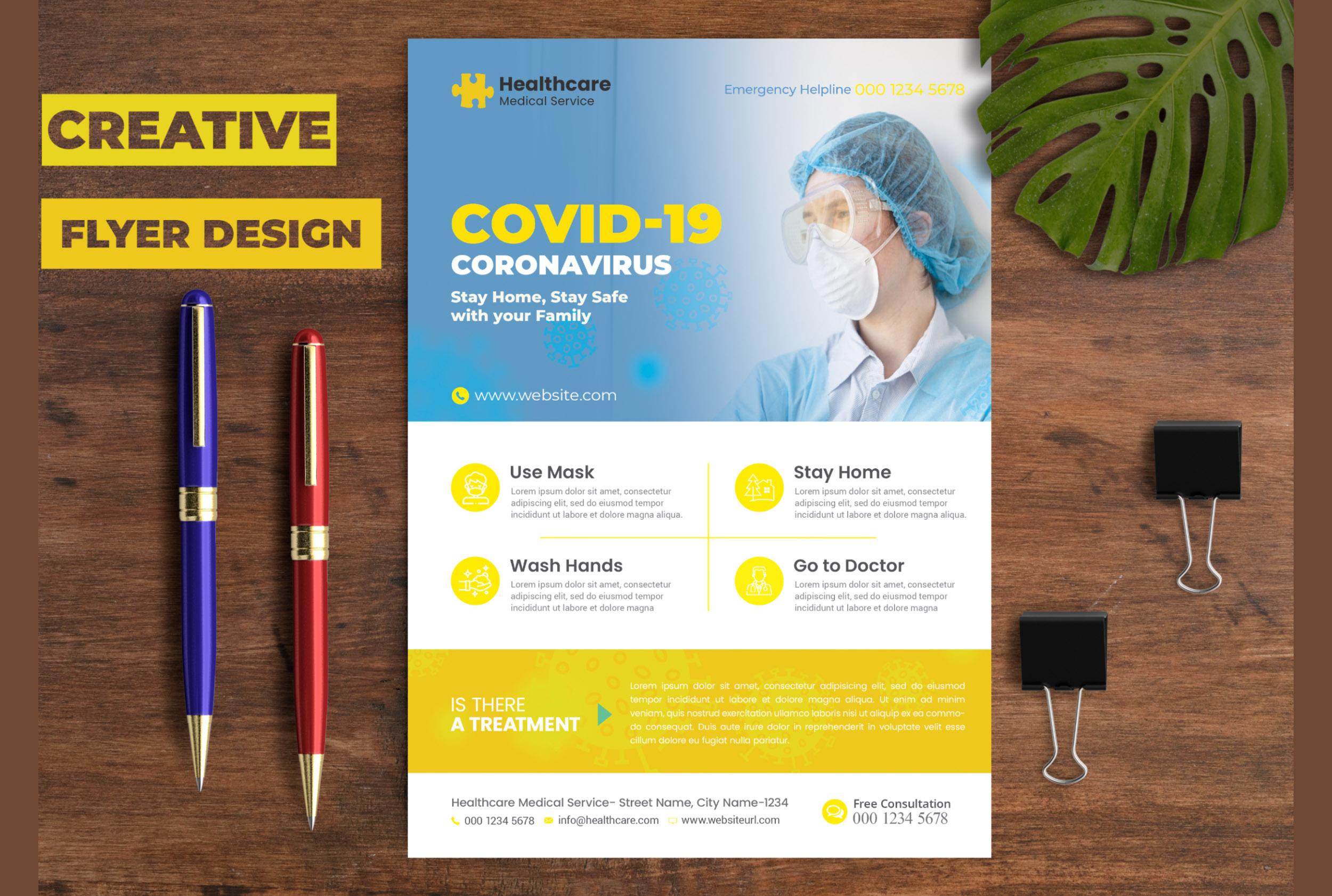 I will design eye catching flyer for your business or event