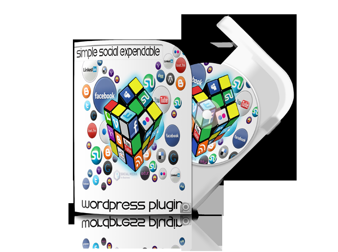 Simple Social Expandable plugin, Google follow plugin is fully customizable