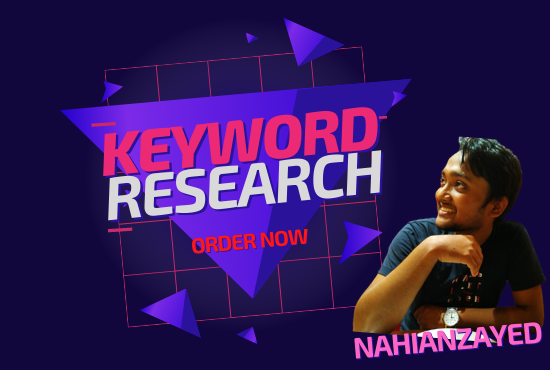 I will do KW research and competitor analysis 