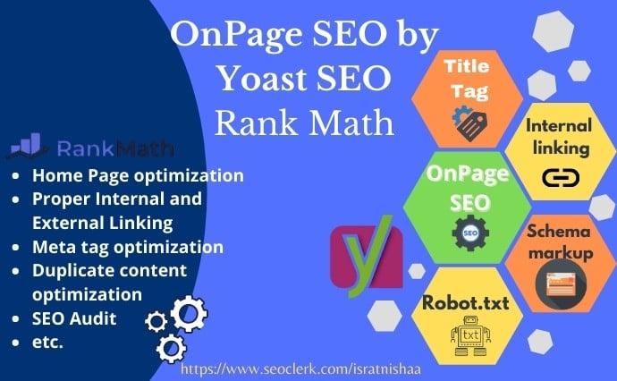 I will optimize your WordPress site with the Yoast SEO plugin.