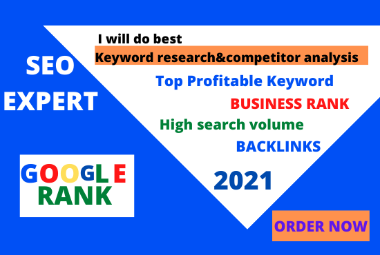 I will run Keyword Research & Competitor Analysis