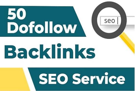 I will do 50 high domain authority dofollow backlinks link building