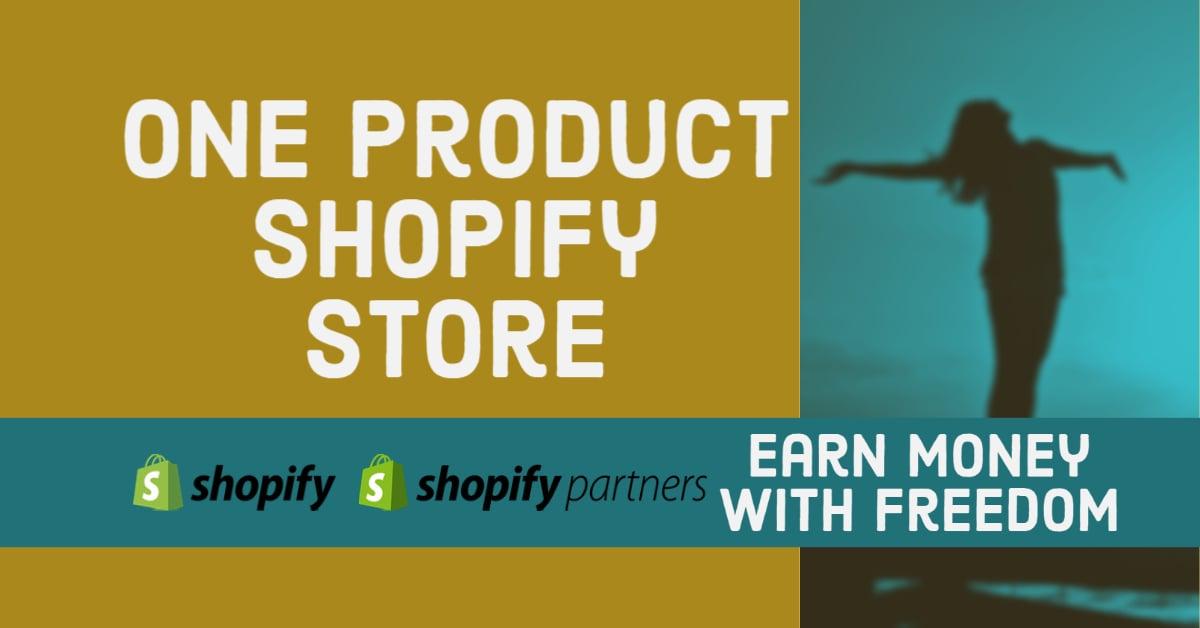 I will build one product shopify website,automated shopify dropshipping website