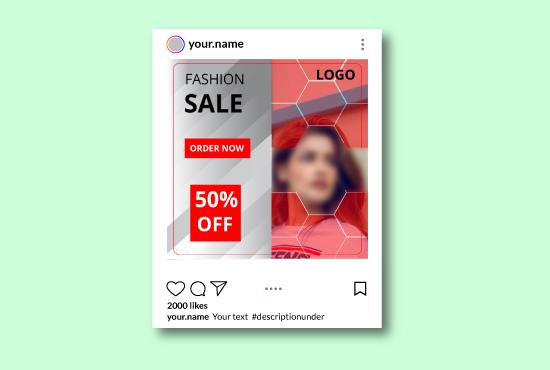 I will design unique social media posts for your product advertisement