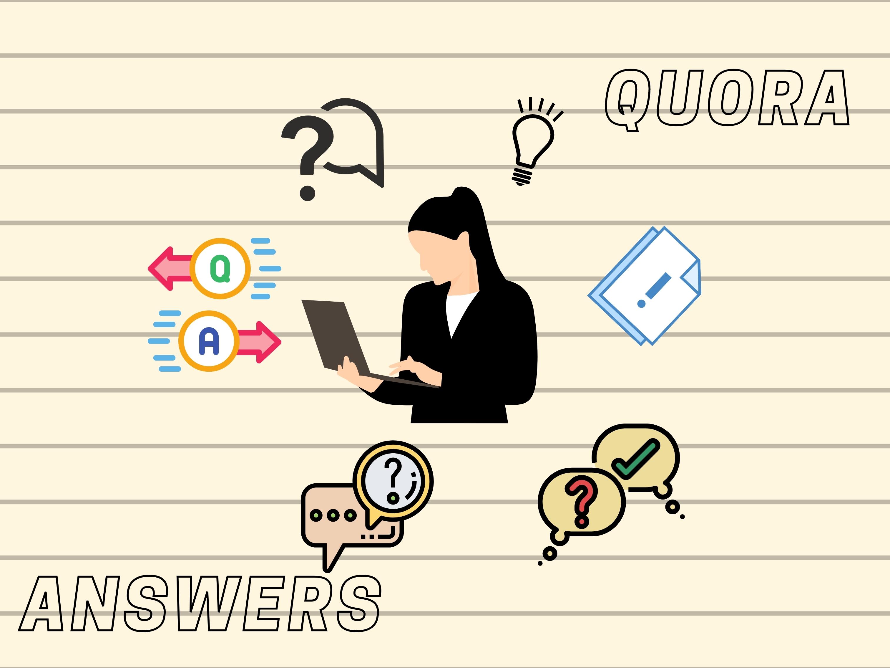 Promote website with 5 high quality Quora answers with targeted keyword
