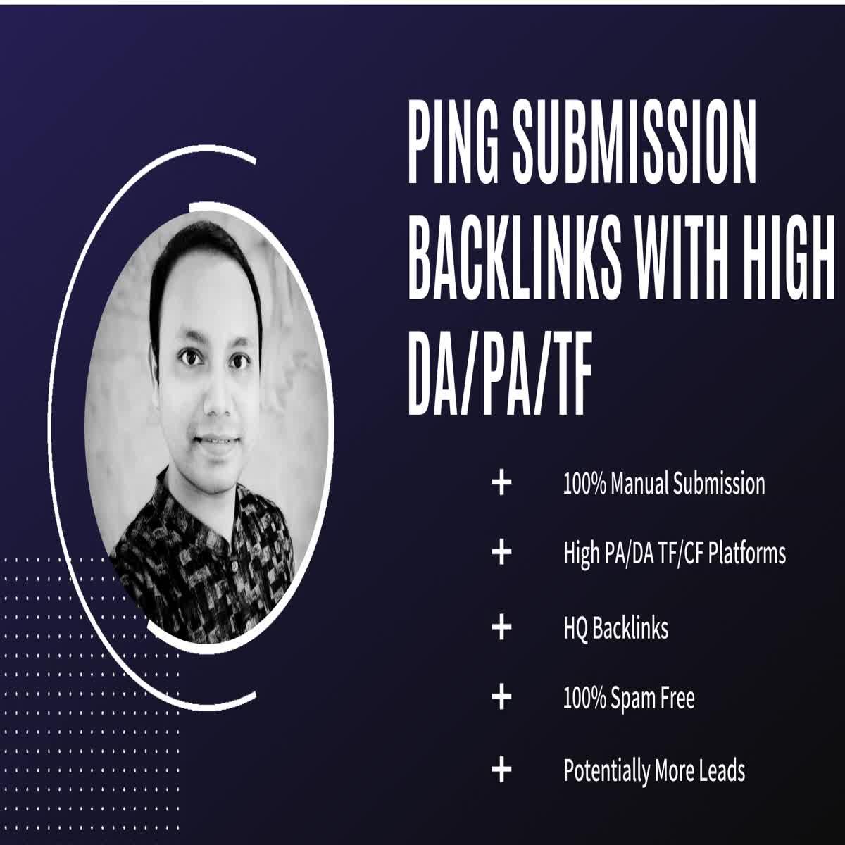 99 High Authority Ping Submission Backlinks 