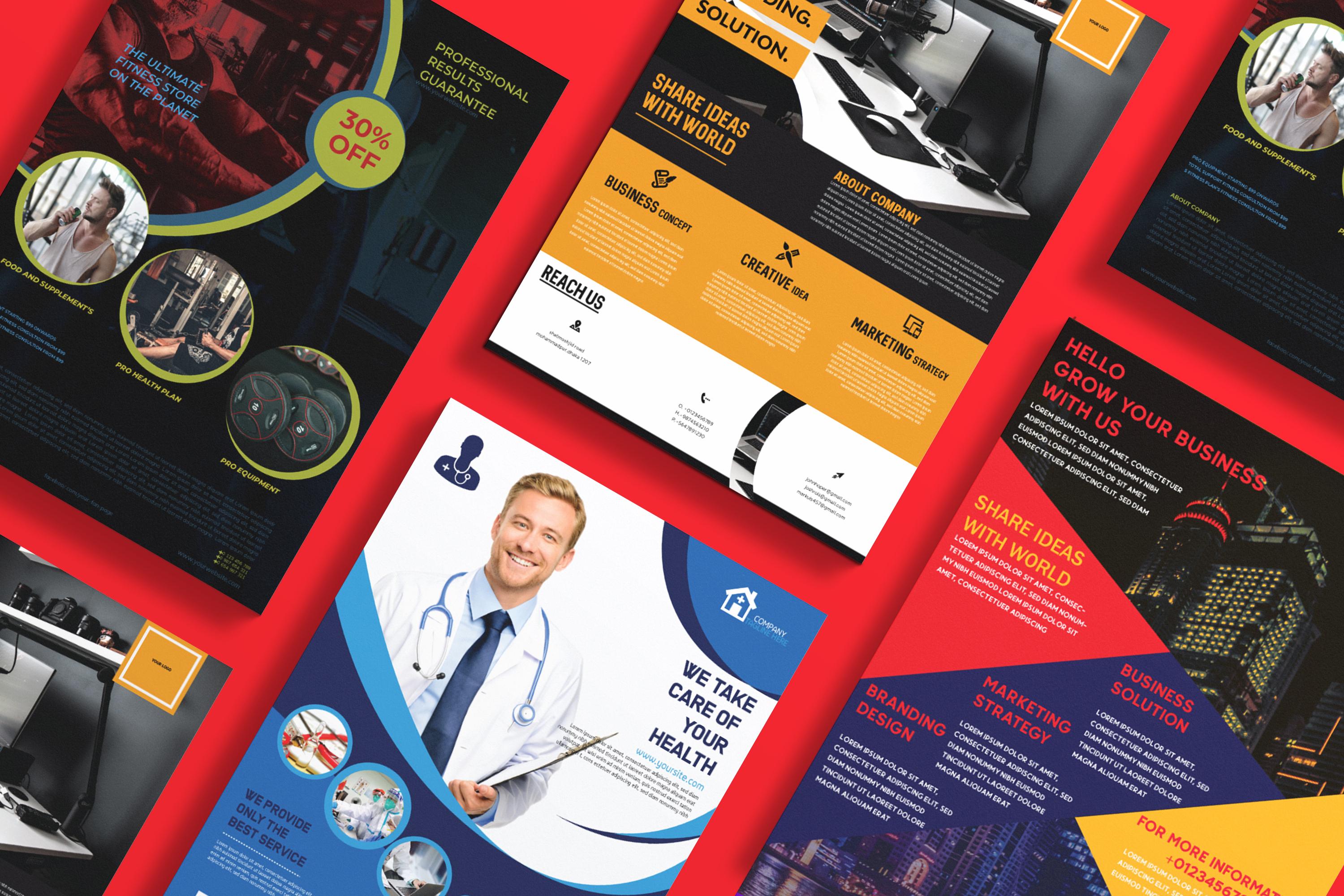 I will design the perfect flyer or brochure for your business