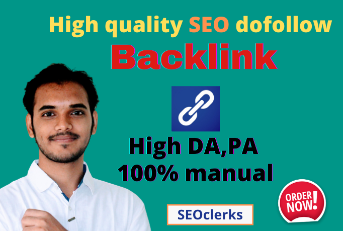 I will create high quality dofollow backlinks for your site