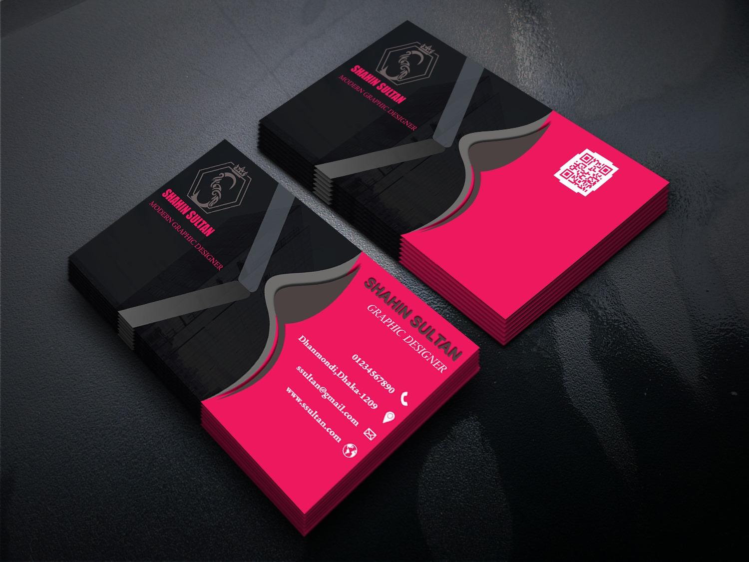 I will design luxury and unique business card 