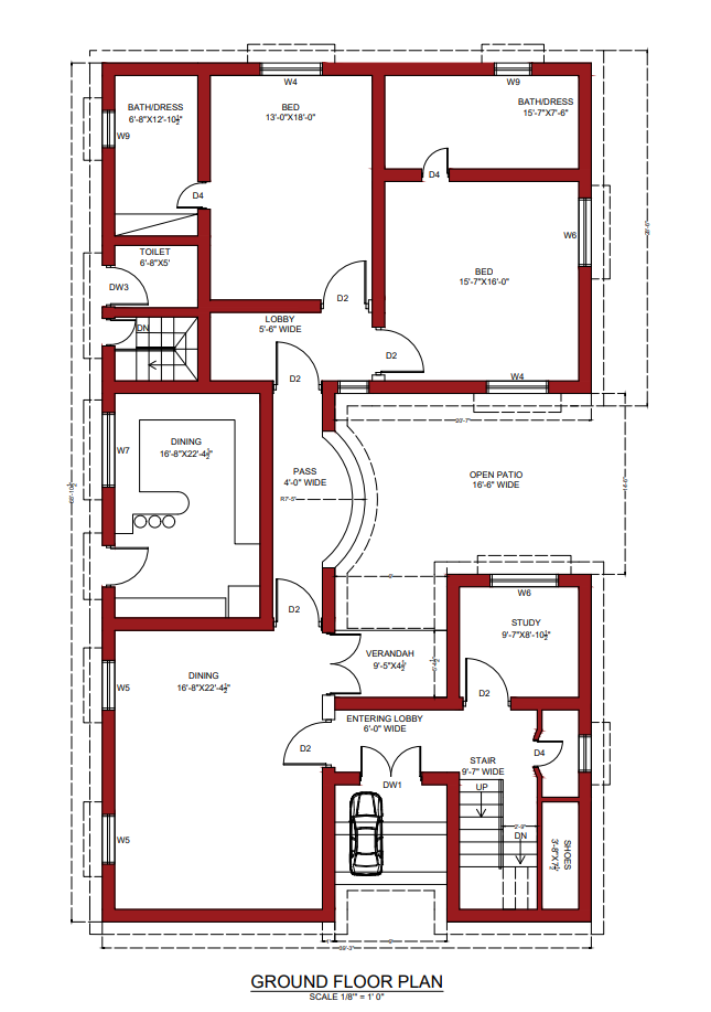 I will convert your 2D sketch floor plan and landscape plan into AutoCAD drawing