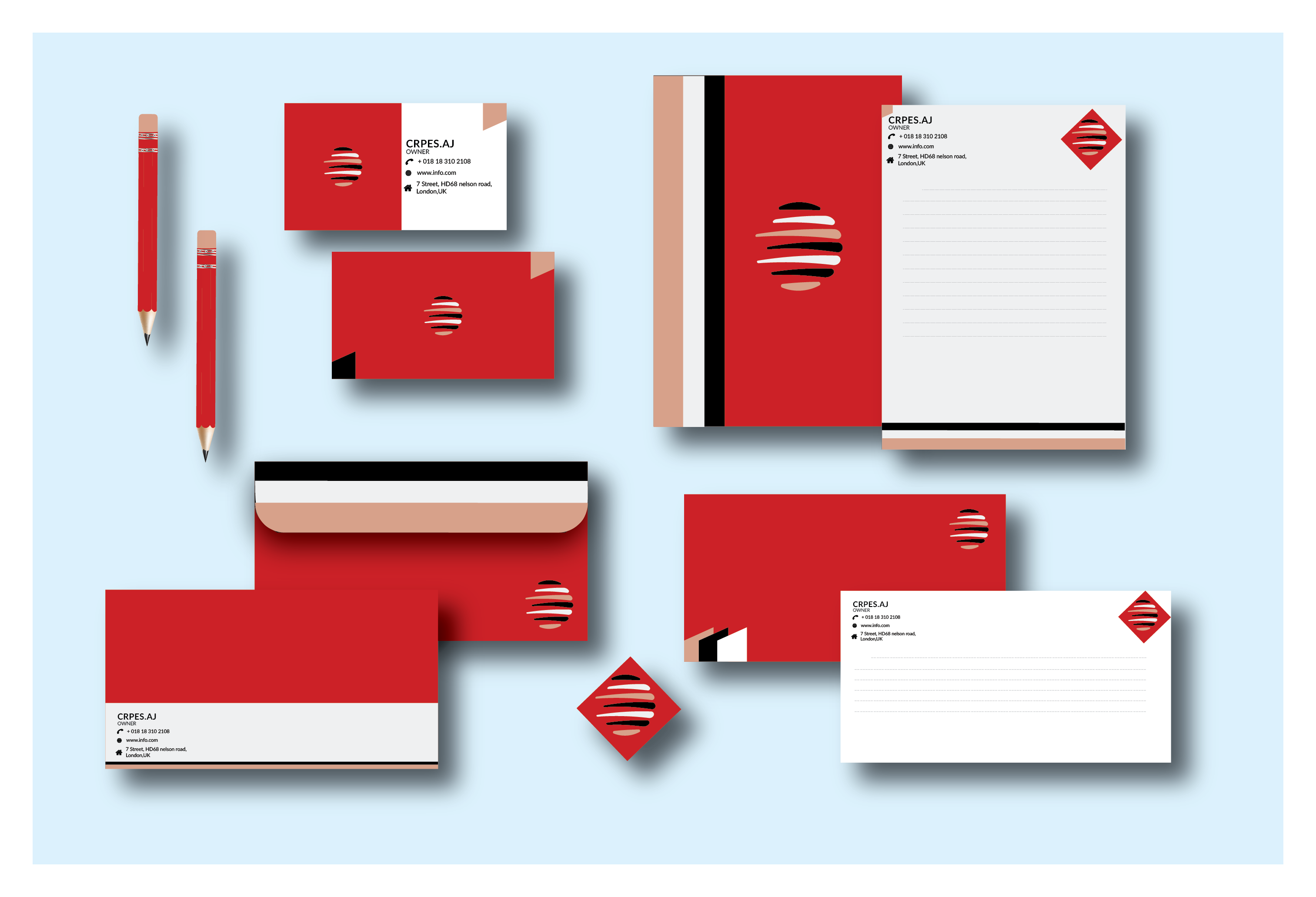 I Will design professional business card and stationery.