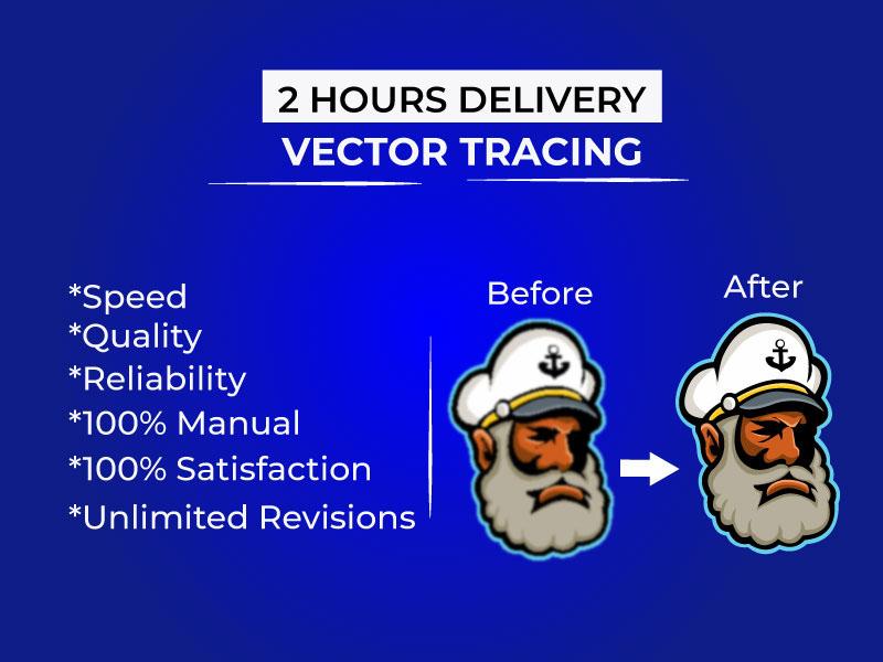 I will vector tracing, redraw ,recreate logo ,image , vectorise perfectly.