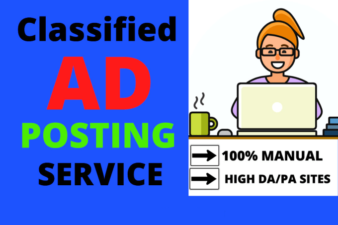 I Will Create Manually 100 Post Your Ads on USA, UK, CANADA, AUSTRALIA, Classified Ad Posting Sites