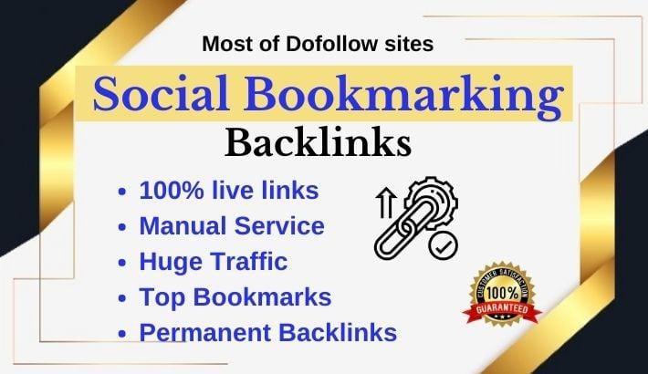 I will provide 30 Social media bookmarking on top bookmarks/sharing sites