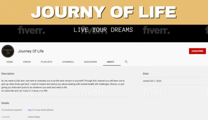 I will create channel art / banner in very lower price