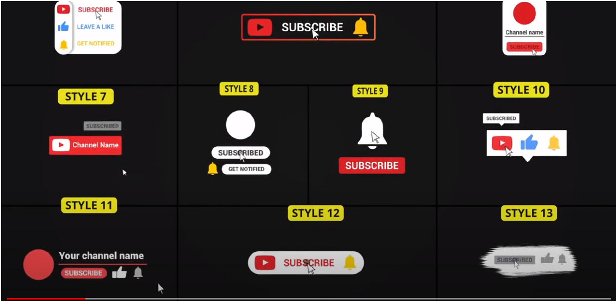 I will create awesome attractive like button, bell icon animations pop up