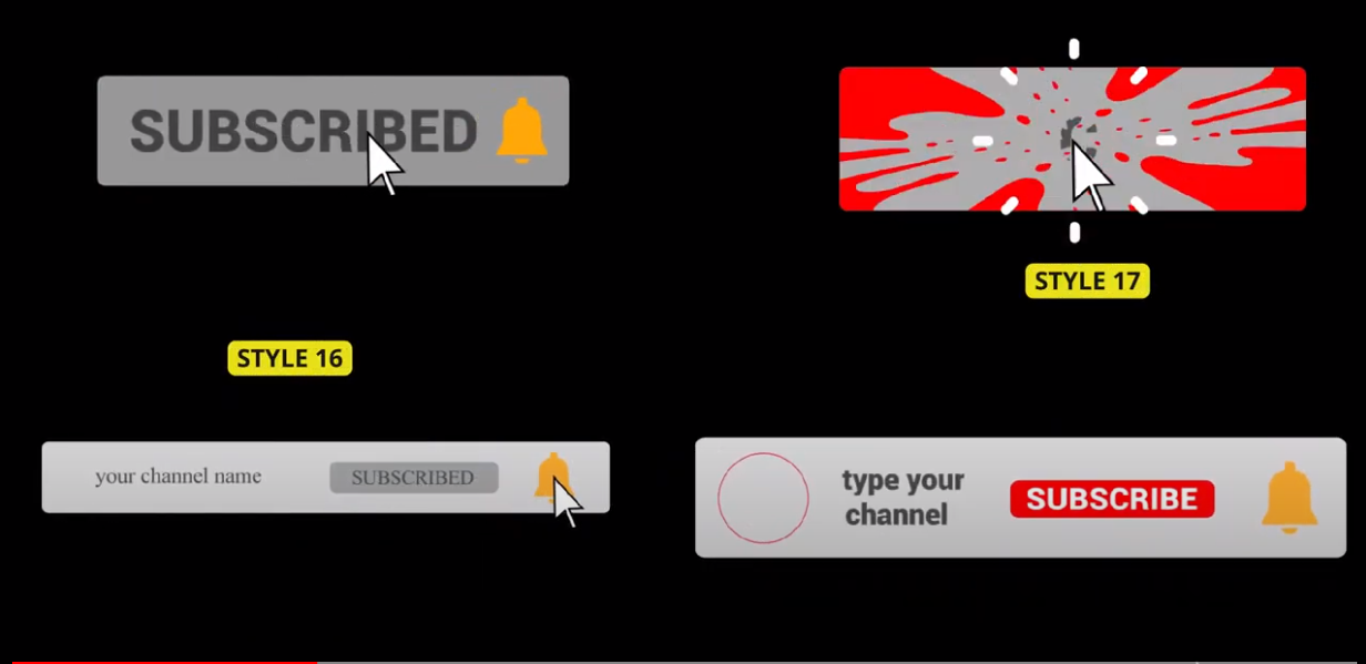 I will create awesome attractive like button, bell icon animations pop up