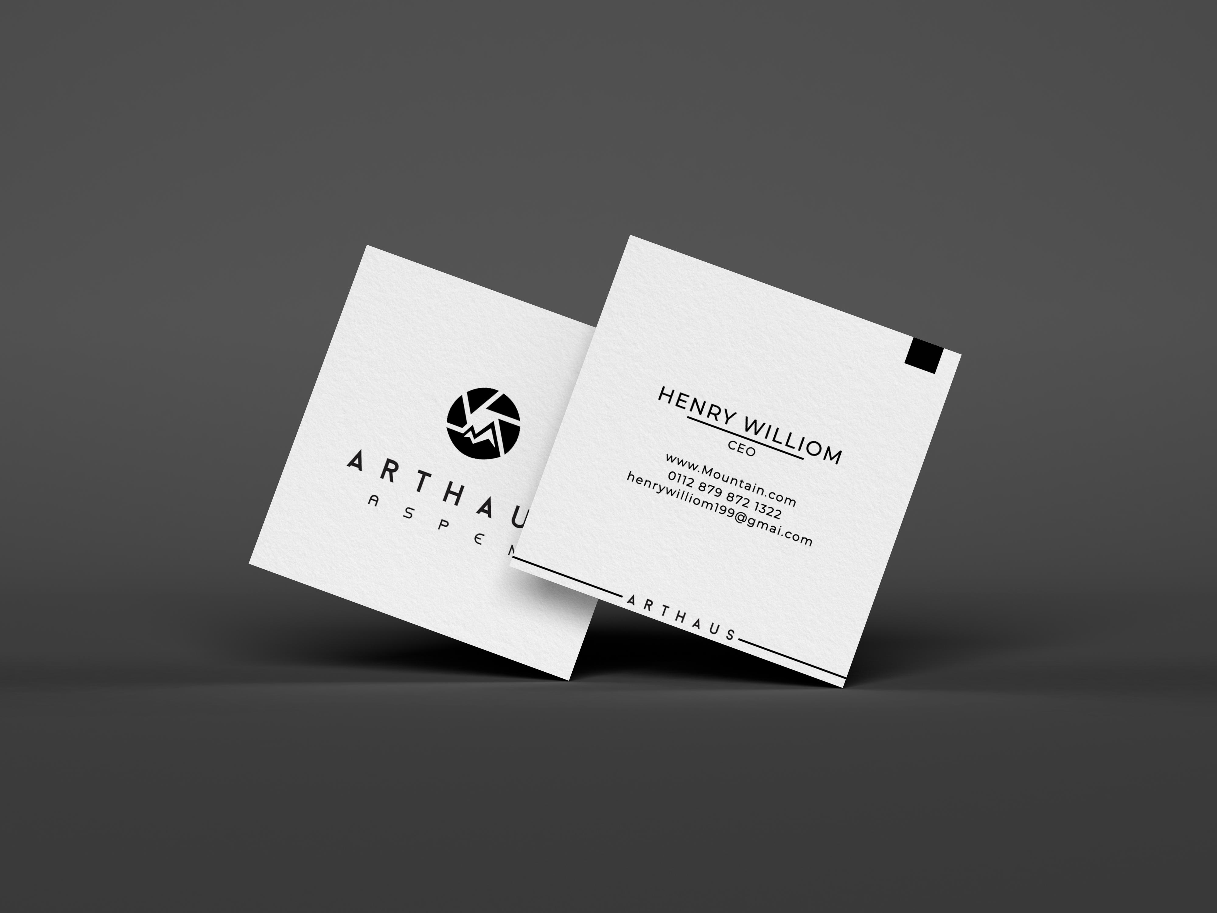 I will design Awesome Business Cards & Membership Cards