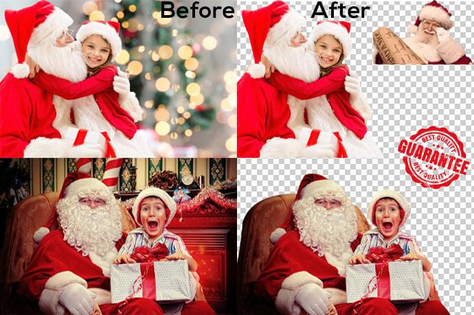 I will do background Remove of 3 images