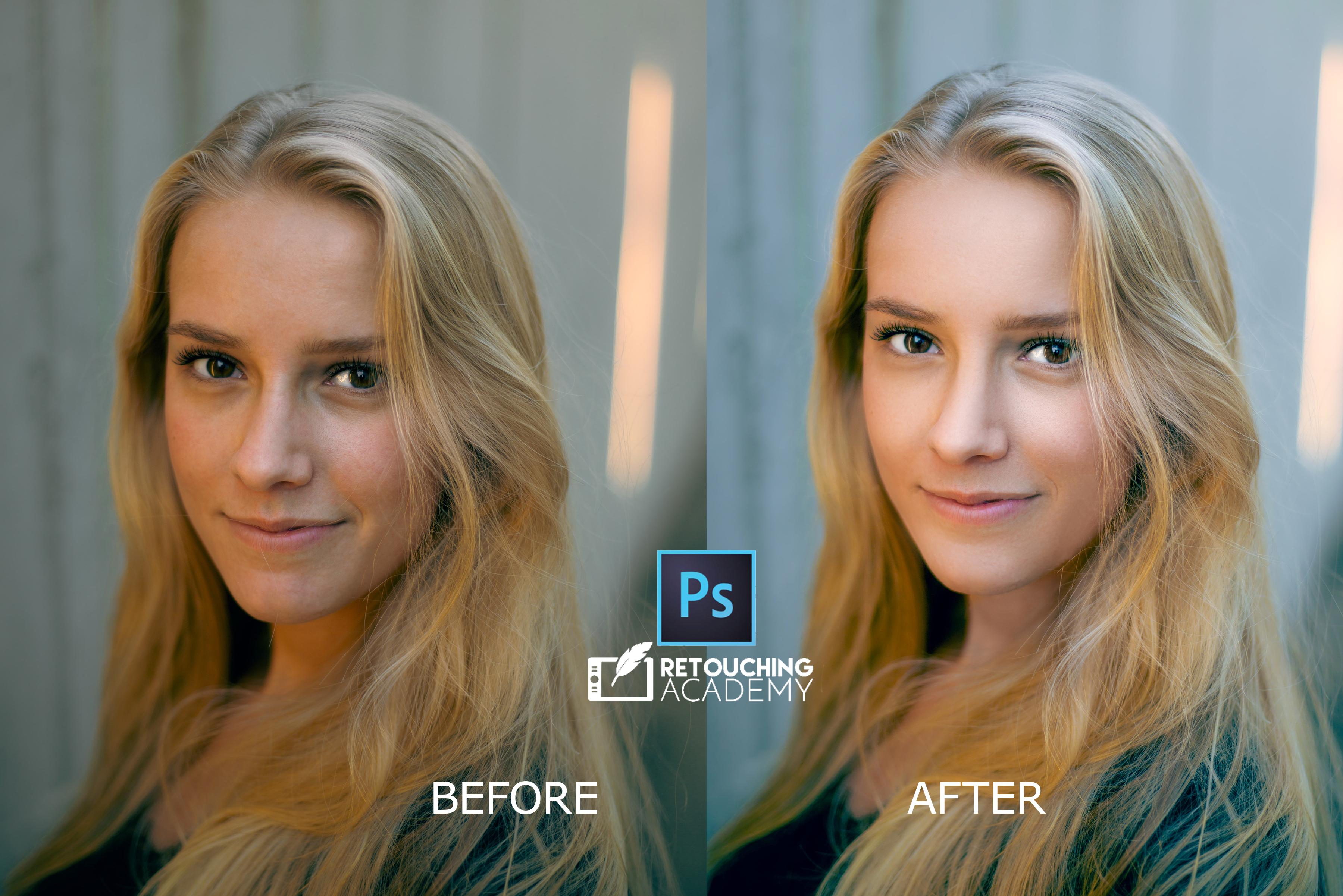 -Skin retouching - Dodge & burn -Color enhancement/correction