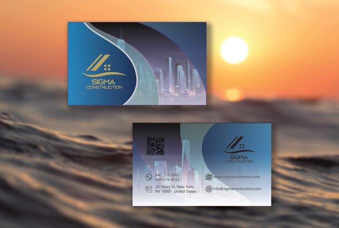 I will create any type of business card for your business