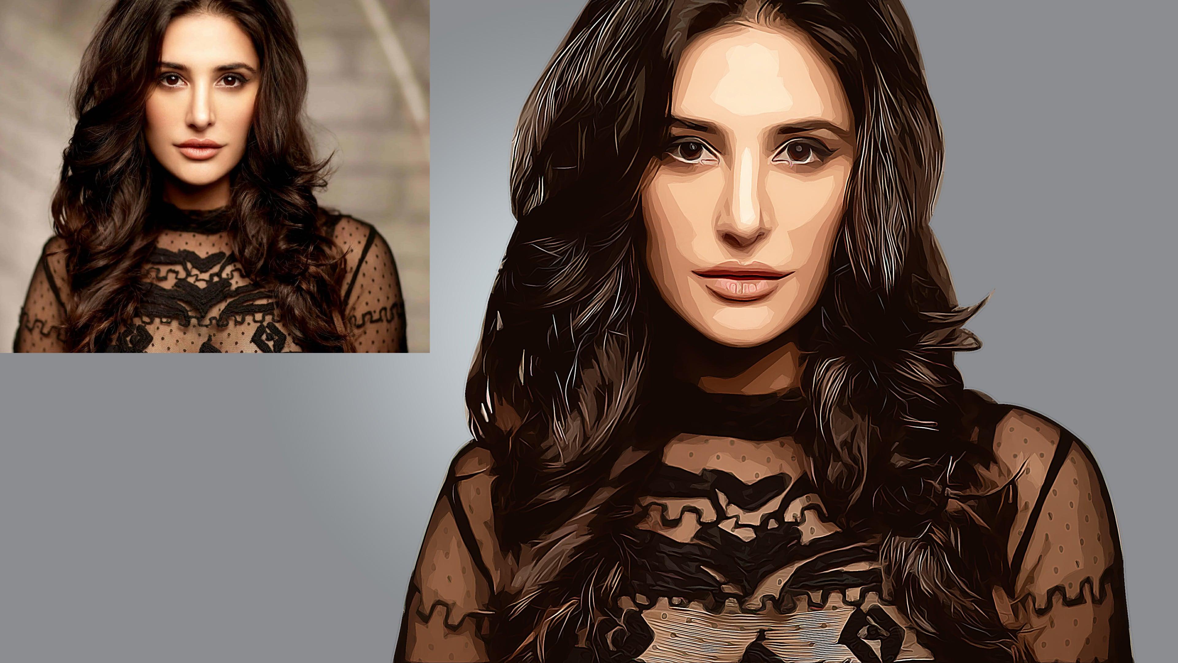 I will create your picture into vector portrait