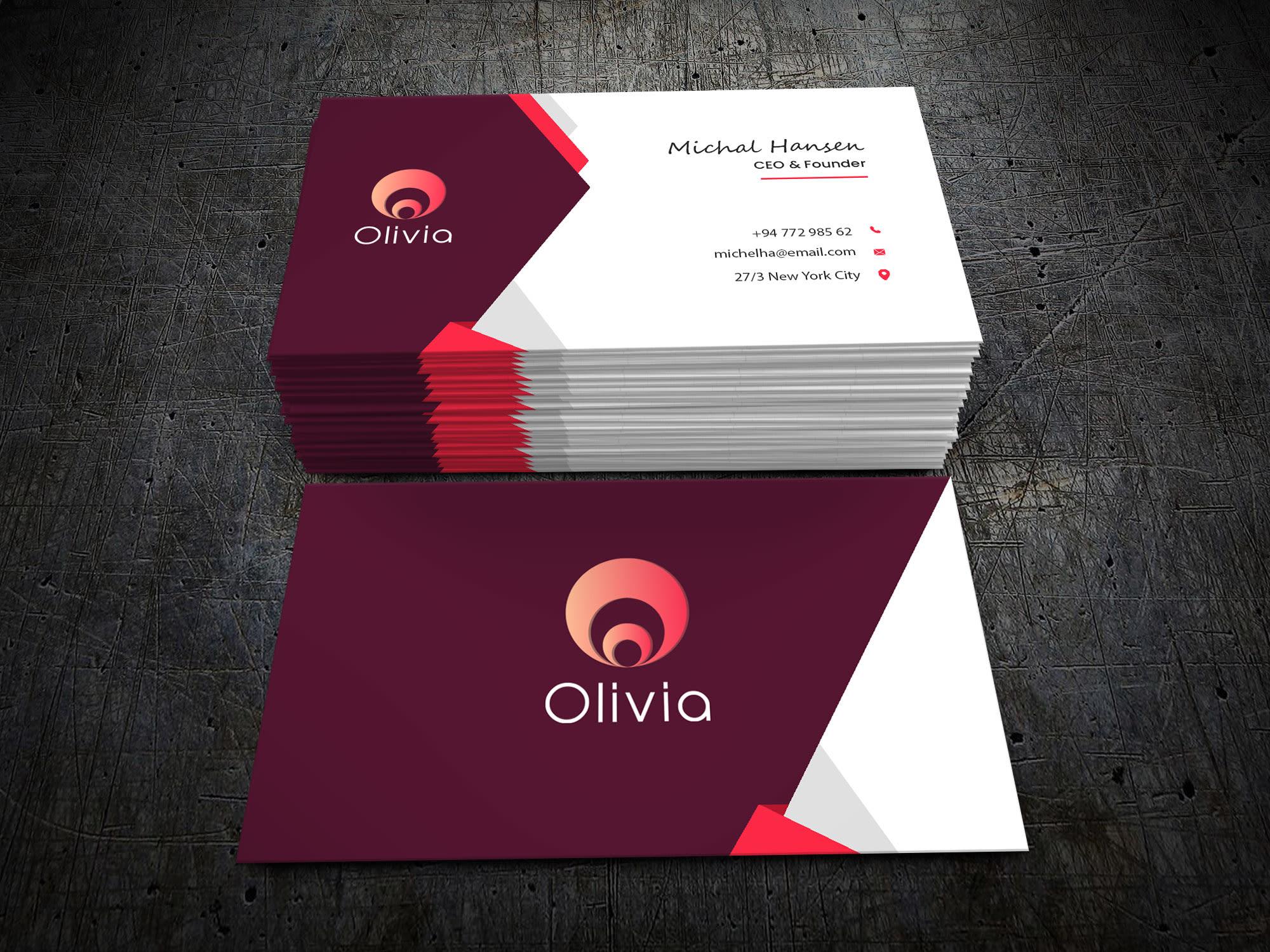 I will create any type of business card for your business