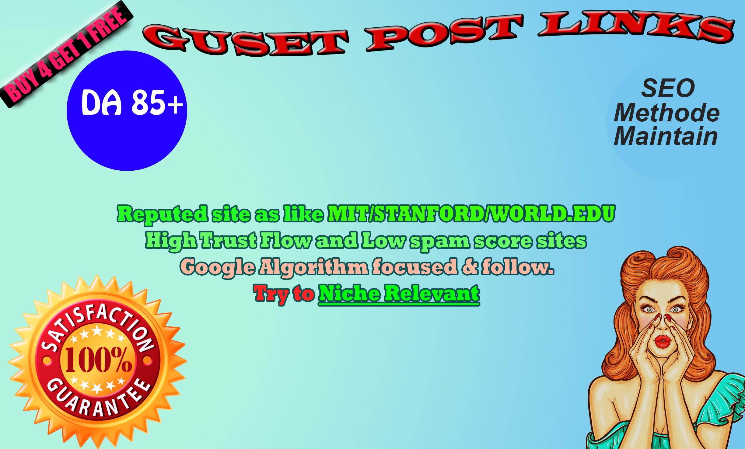 I will publish 20 guest post on High DA .EDU site 