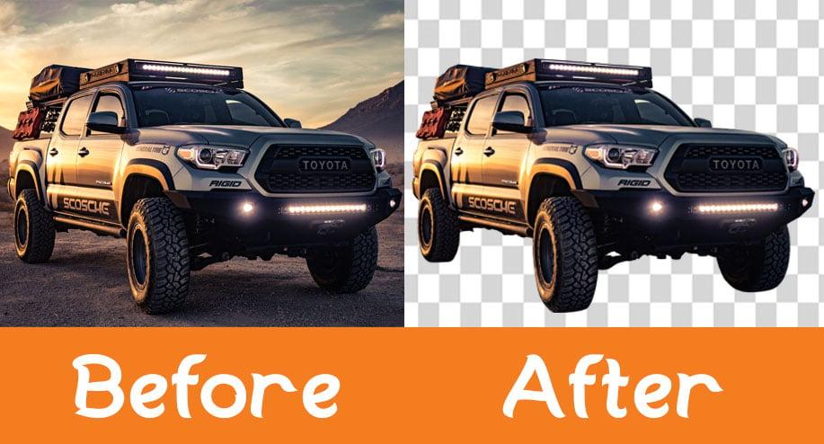 I will do 5 Images background remove by clipping path within 2 hour