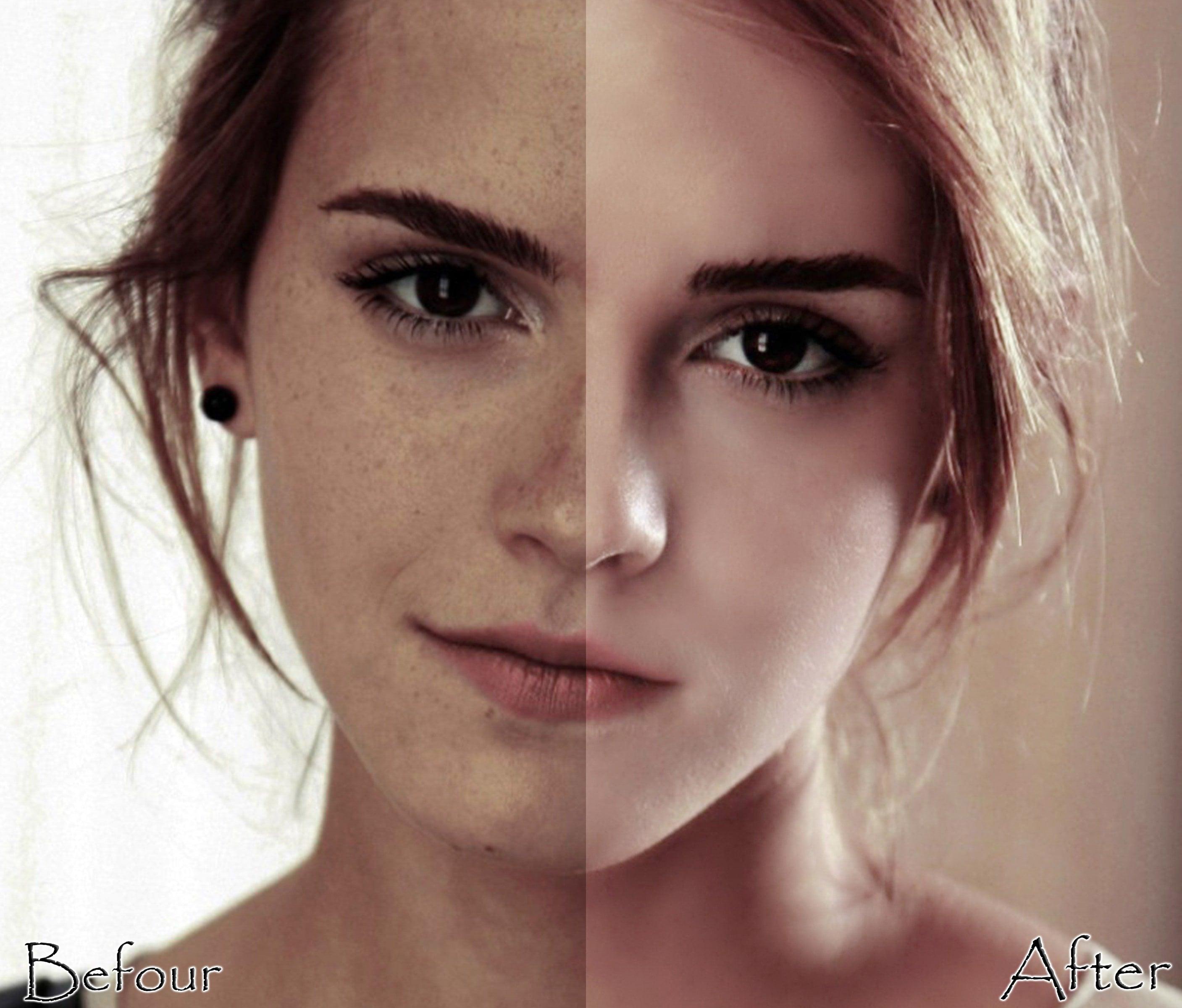 I will professionally edit, remove and retouch your 2 images 