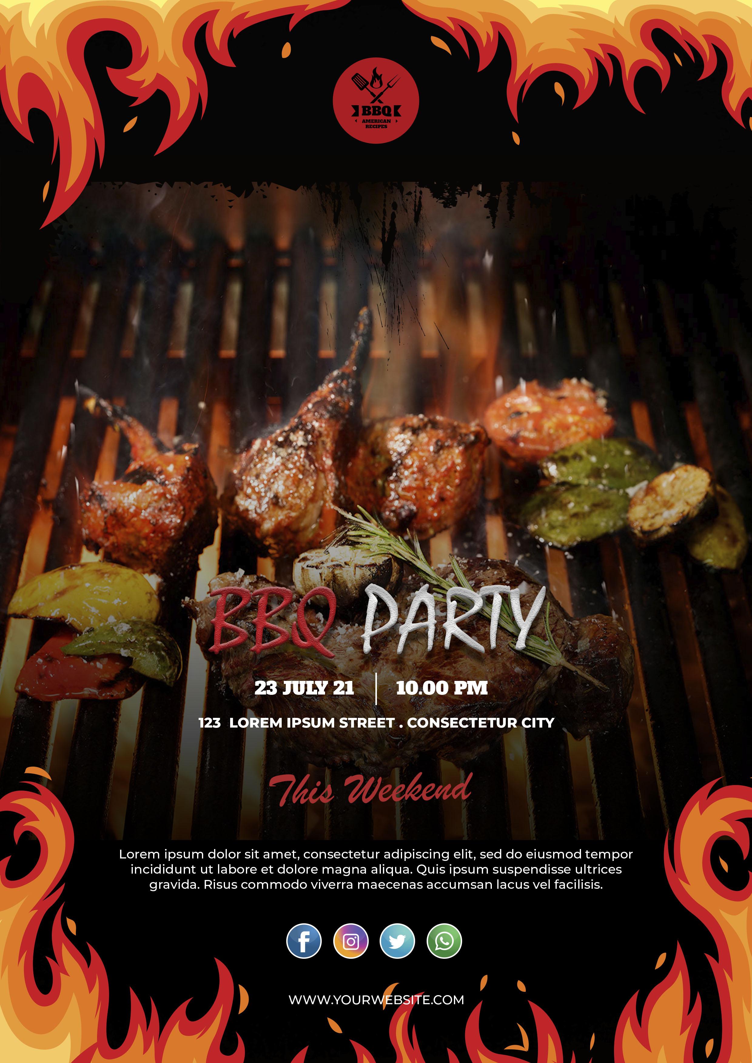 I will create a professional flyer, poster for your business